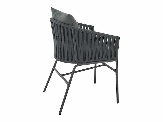 Tuinstoelen met touwbinding – (x4) - afbeelding 12 van  16