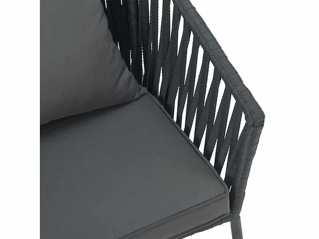 Tuinstoelen met touwbinding – (x4) - afbeelding 14 van  16