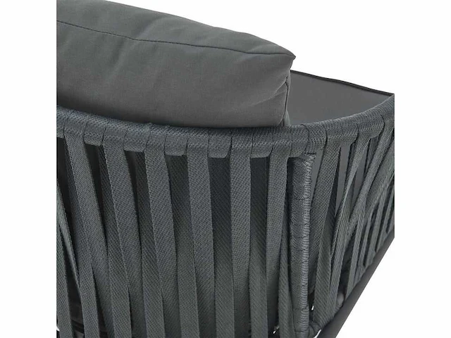 Tuinstoelen met touwbinding – (x4) - afbeelding 15 van  16
