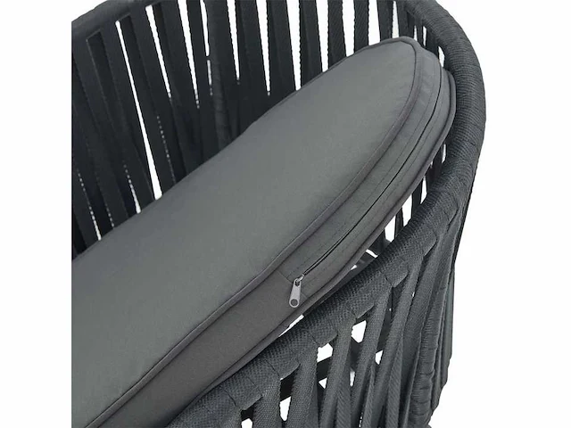 Tuinstoelen met touwbinding – (x4) - afbeelding 16 van  16