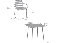 Tuinstoelen (x4) - afbeelding 2 van  5