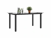 Tuintafel - aluminium en glas - afbeelding 5 van  8