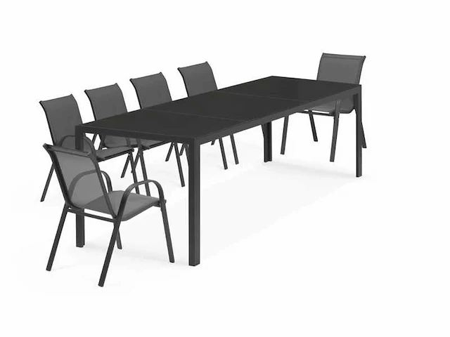 Tuintafel - gehard glas 240cm - afbeelding 8 van  8