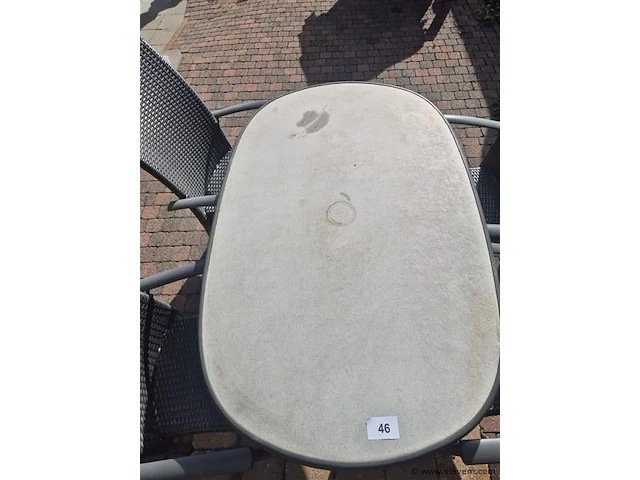 Tuintafel met 4 stoelen 70x80x135cm - afbeelding 2 van  3