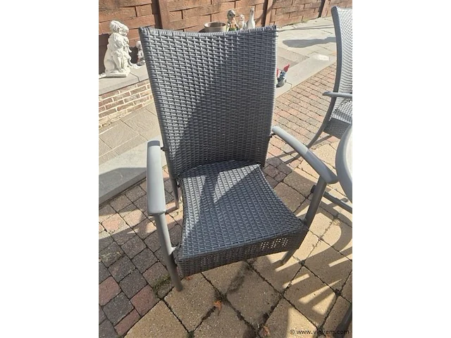 Tuintafel met 4 stoelen 70x80x135cm - afbeelding 3 van  3