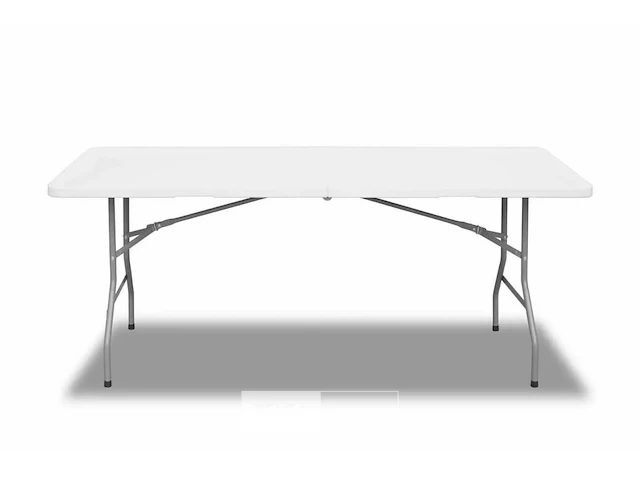 Tuintafel met bank wit - afbeelding 2 van  6