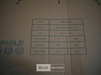 Tuintafel met bank wit - afbeelding 5 van  6