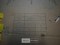 Tuintafel met bank wit - afbeelding 3 van  6