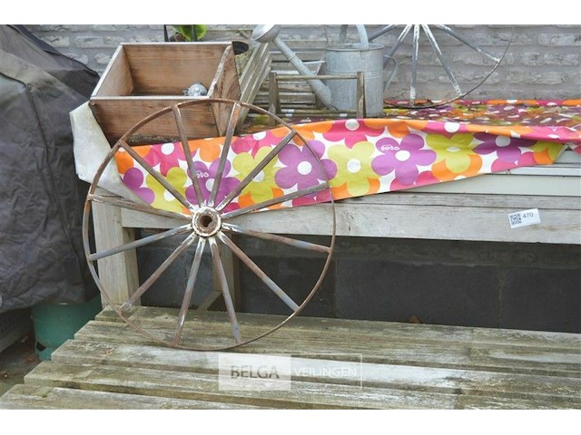 Tuintafel met bank - afbeelding 3 van  4