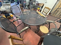 Tuintafel met diverse stoelen - afbeelding 5 van  5