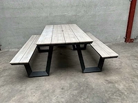 Tuintafel picknicktafel - afbeelding 5 van  7