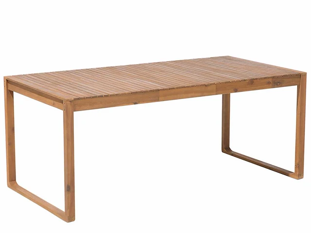 Tuintafel van acaciahout 180 x 90 cm - afbeelding 2 van  6