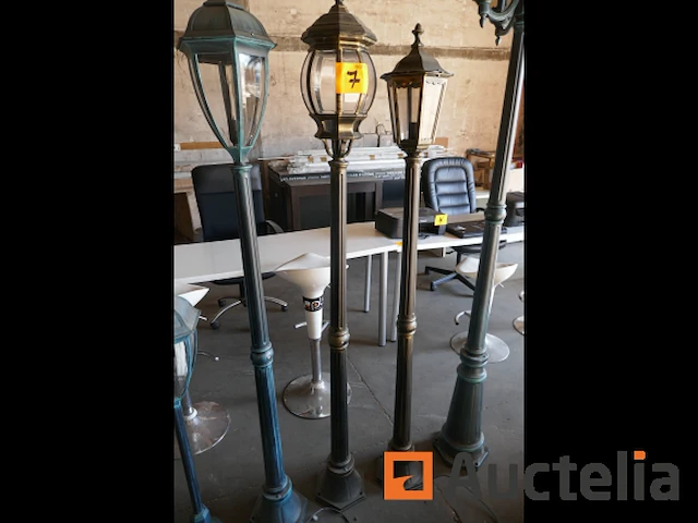 Tuinverlichting rustiek 5 stuks - afbeelding 2 van  4