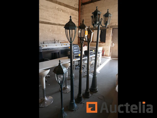Tuinverlichting rustiek 5 stuks - afbeelding 3 van  4