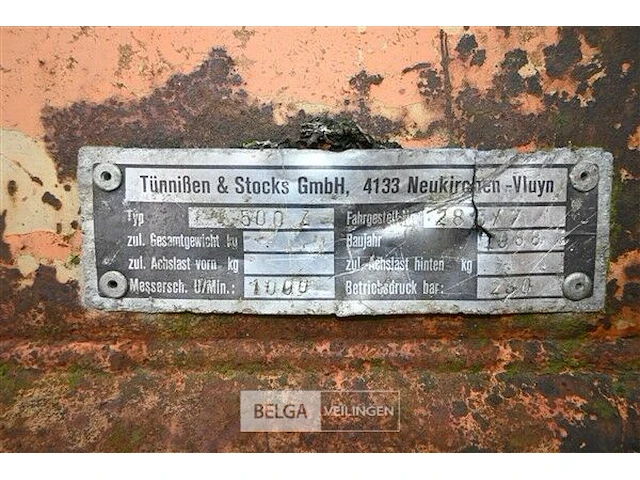 Tunnissen& stocks hakselaar - afbeelding 8 van  8