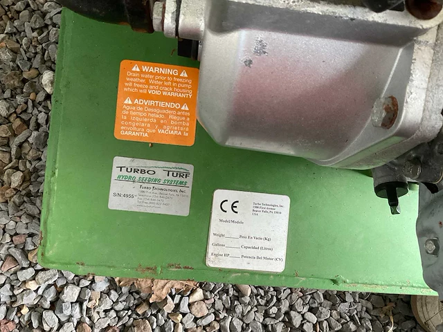 Turbo turf 150l watertank - afbeelding 5 van  7