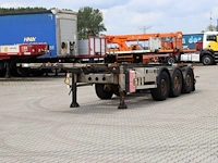 Turbo's hoet 20ft/30ft adr (fl at ox) empty weight: 3.720kg liftaxle saf disc - afbeelding 1 van  1
