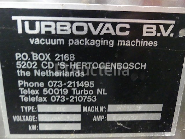 Turbovac sb500 stofzuiger - afbeelding 9 van  9