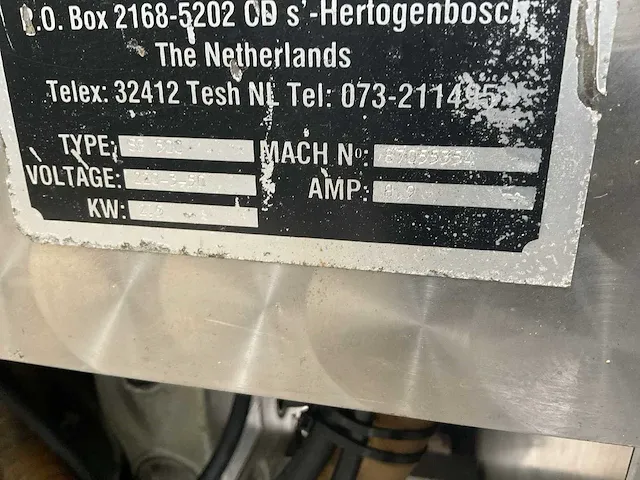 Turbovac sb500 vacuümmachine - afbeelding 5 van  6