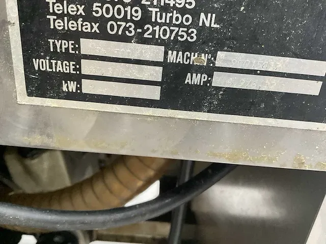Turbovac sb599 vacuümmachine - afbeelding 6 van  7