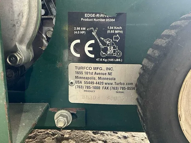 Turfco edge-r-rite kantensnijder - afbeelding 6 van  6