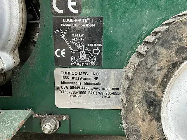Turfco edge-r-rite kantensnijder - afbeelding 5 van  5