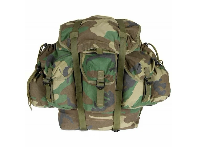 Turkse landmacht alice pack veldrugzak 55l, woodland camo - afbeelding 1 van  4