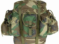 Turkse landmacht alice pack veldrugzak 55l, woodland camo - afbeelding 1 van  4