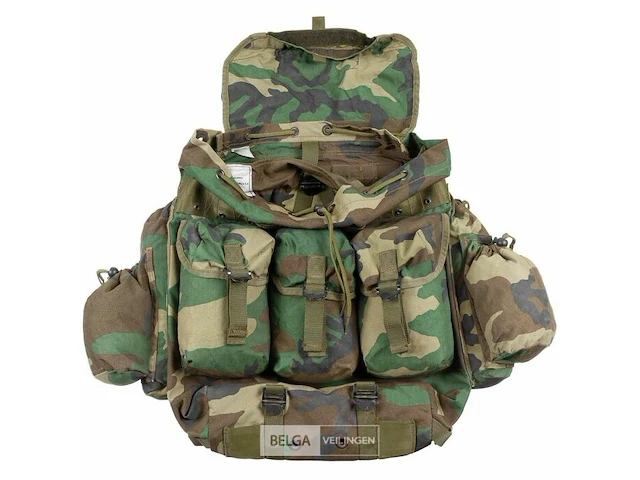 Turkse landmacht alice pack veldrugzak 55l, woodland camo - afbeelding 4 van  4