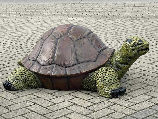 Turtle / schildpad l130cm original - afbeelding 1 van  1