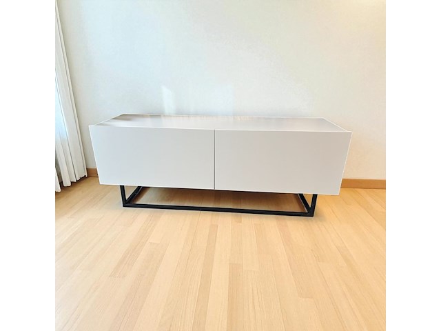 Tv meubel - 2 deuren- wit gelakt - afbeelding 1 van  1