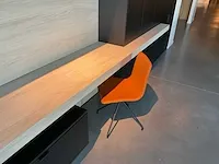 Tv meubel met werkruimte en kast - afbeelding 2 van  9