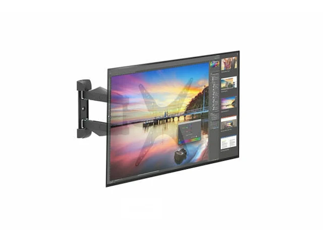 Tv muurbeugel draaibaar swing 13-65 inch - afbeelding 1 van  7