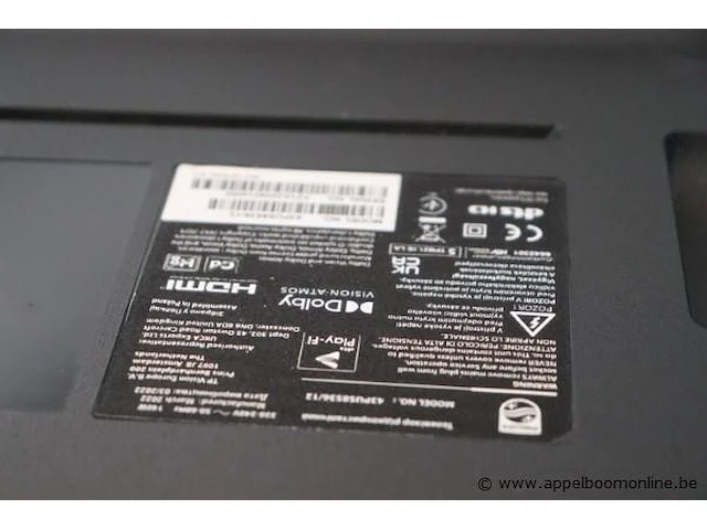 Tv philips 43pu585 - afbeelding 3 van  3