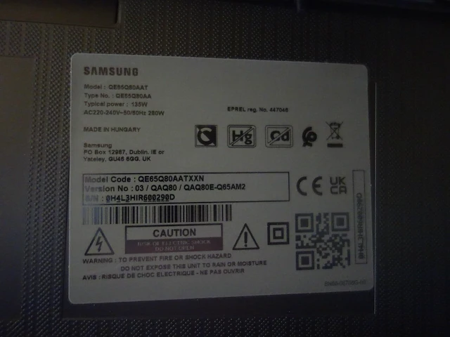 Tv samsung 65 inch - afbeelding 4 van  4