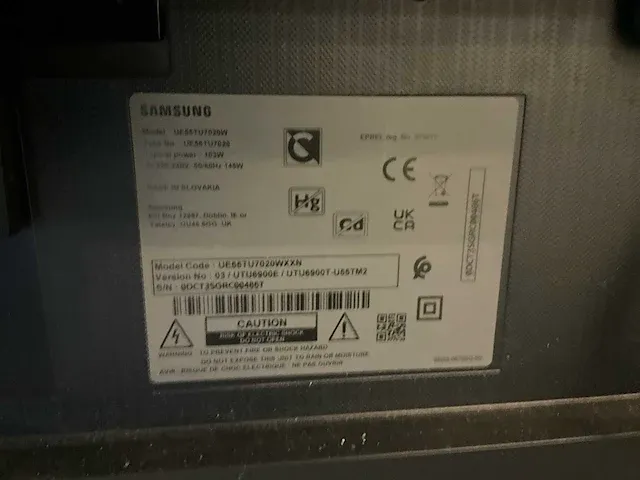 Tv samsung ue55tu7020w - afbeelding 2 van  5
