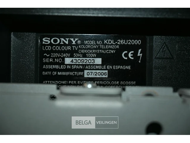 Tv sony - afbeelding 5 van  7