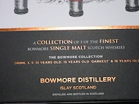 Twee 3-delige whisky sets bowmore 40% - afbeelding 2 van  2