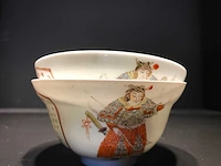 Twee chinese wu shuang pu kommen. chinees porselein - afbeelding 22 van  30