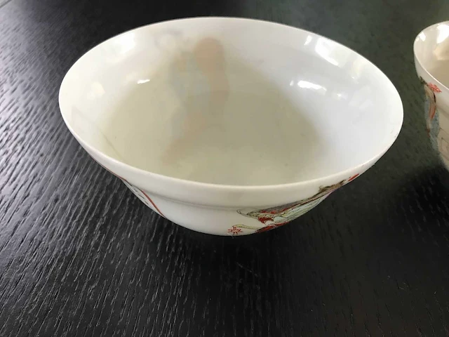 Twee chinese wu shuang pu kommen. chinees porselein - afbeelding 30 van  30