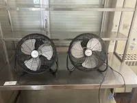 Twee tafelventilators domo - afbeelding 1 van  2