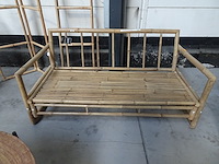 Tweedelige bamboe tuinset - afbeelding 2 van  5