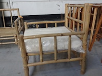 Tweedelige bamboe tuinset - afbeelding 4 van  5