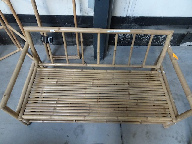 Tweedelige bamboe tuinset - afbeelding 5 van  5