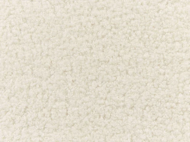 Tweepersoonsbed 160 x 200 cm in roomwit bouclé - afbeelding 4 van  10