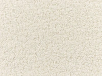 Tweepersoonsbed 160 x 200 cm in roomwit bouclé - afbeelding 4 van  10