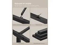 Tweepersoonsbed, tweepersoonsbed, metalen bedframe met planken - afbeelding 6 van  6