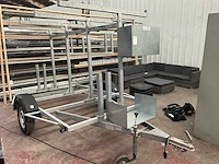 Twins trailers d750 aanhangwagen stijgertransport
