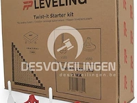 Twist-it tegelnivellering kruis set 3mm - afbeelding 1 van  4