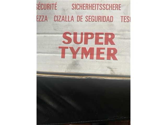 Tymer veiligheids schaar voor staalband - afbeelding 2 van  3